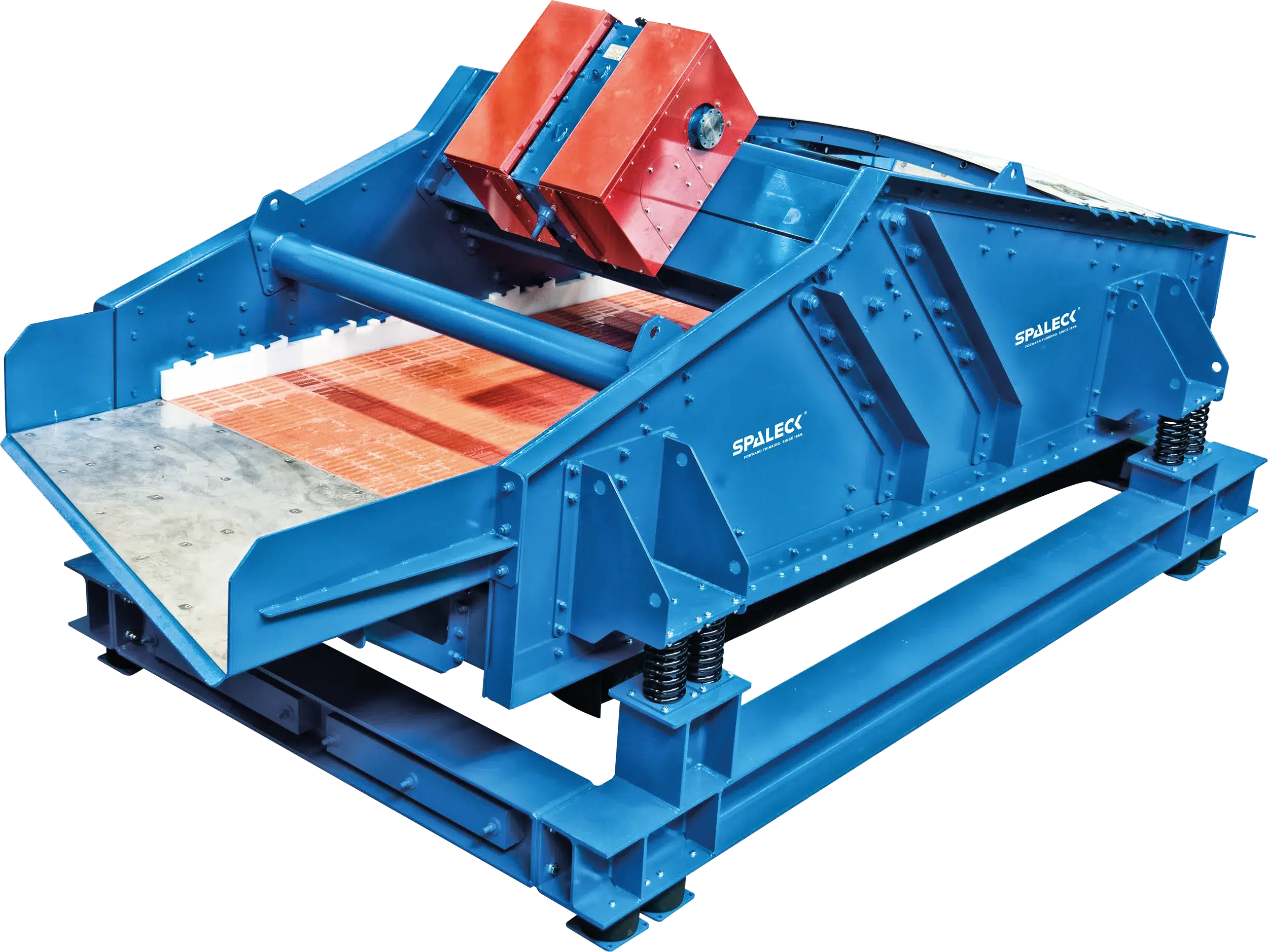 SPALEK Entwässerungssiebmaschine zum Entwässern von Materialströmen im Recycling