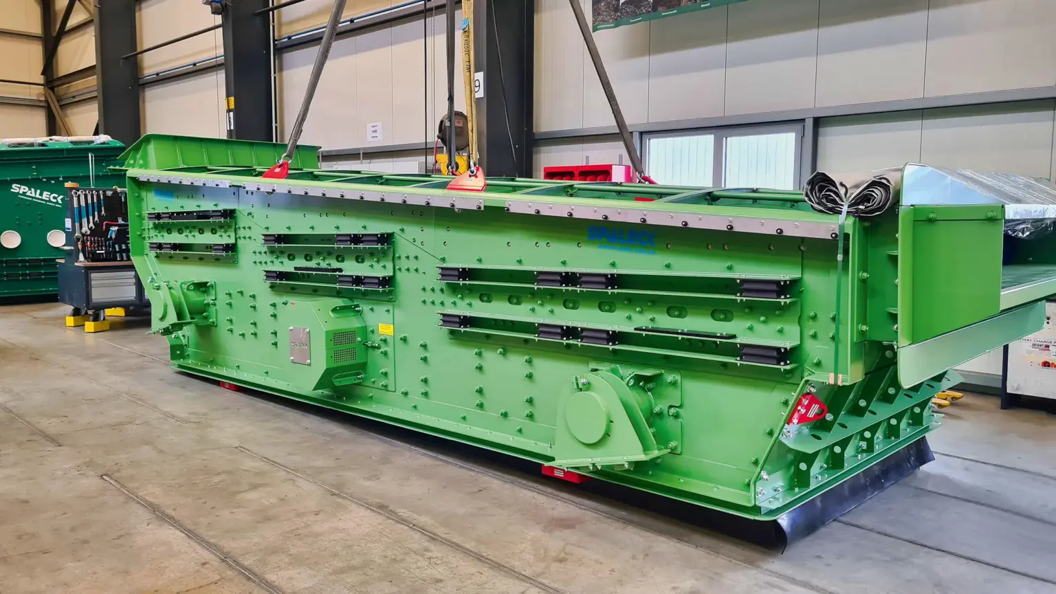 SPALECK Spannwellensiebmaschine mit MultiZONE Technologie