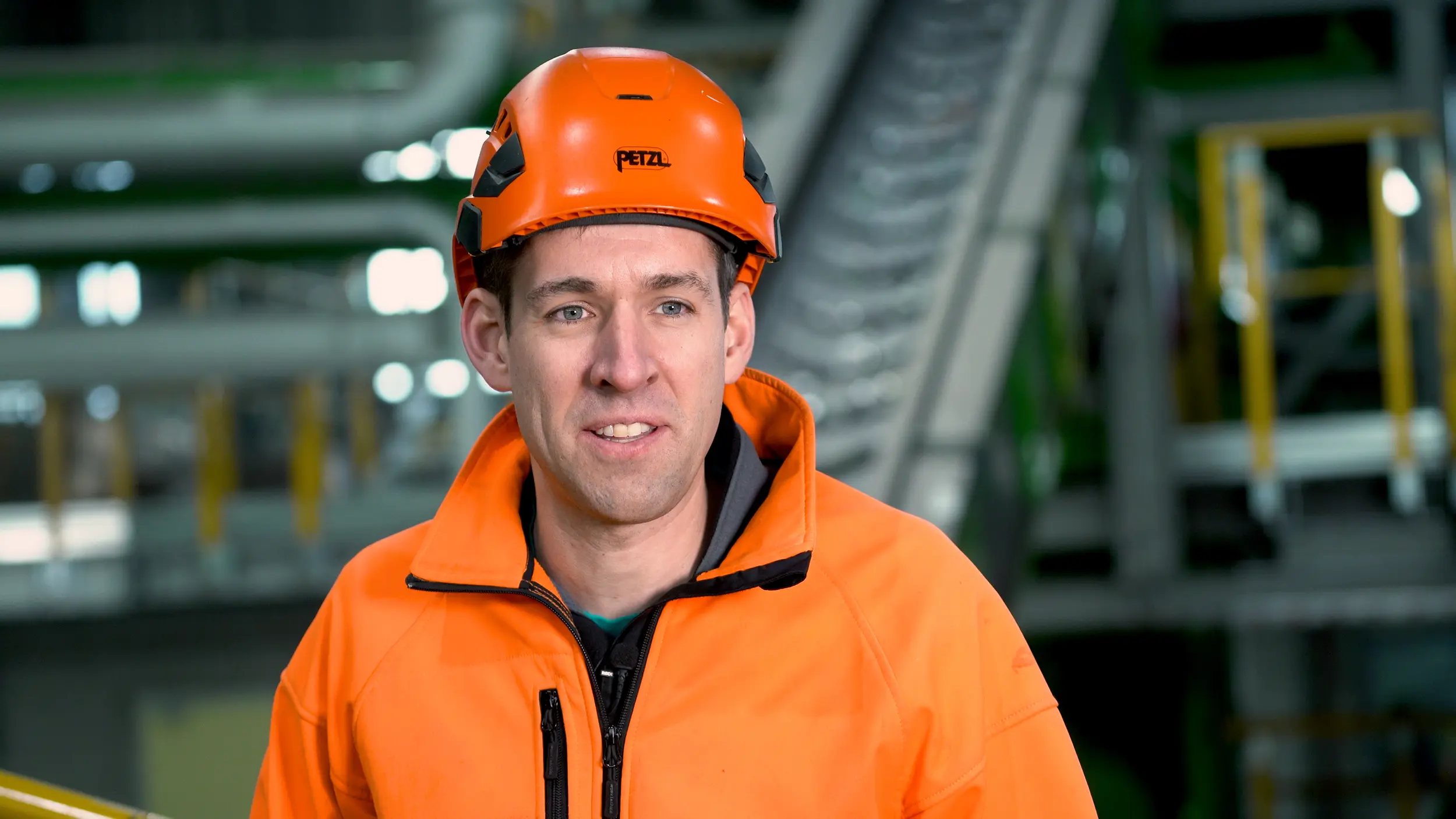 Patrick Wollenmann, Teamleiter Technik bei der Immark AG berichtet über die SPALECK Recyclingtechnik für Elektroschrott