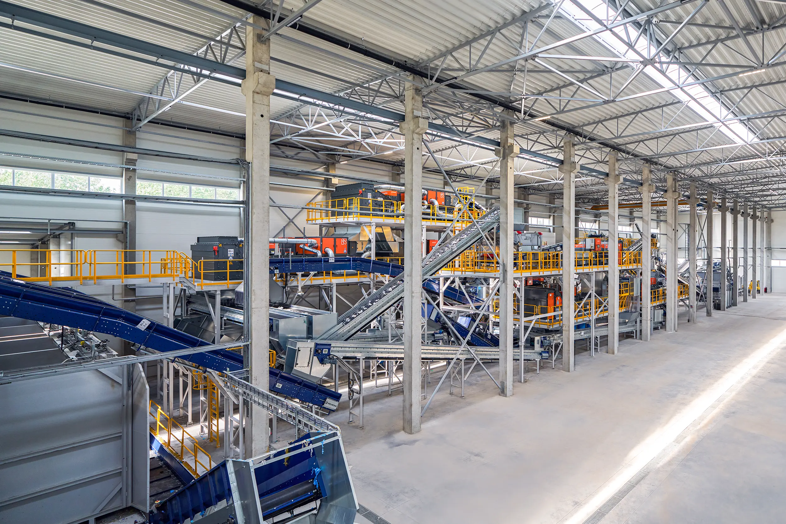 Recyclinganlage für LDPE Folien mit SPALECK Siebtechnik