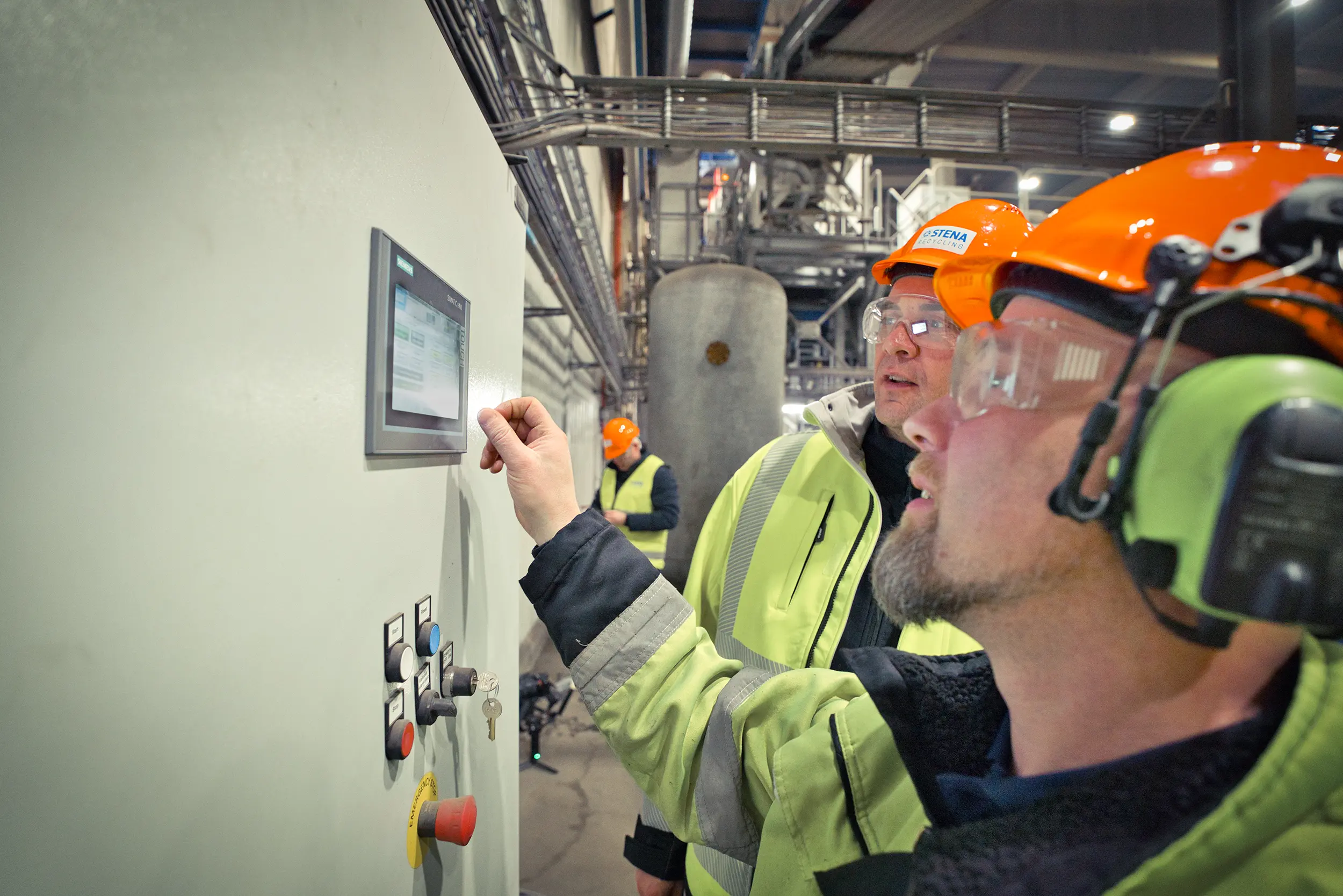 Einfache Anlagensteuerung des ActiveFEED Aufgabebunkers