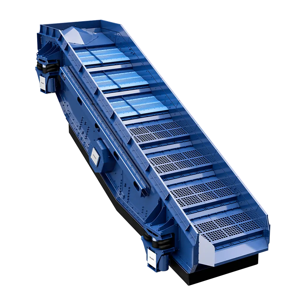SPALECK Wertstoffsieb mit austauschbaren Spannwellenkassetten als Beispiel für das SPALECK ModularDESIGN+ Konzept