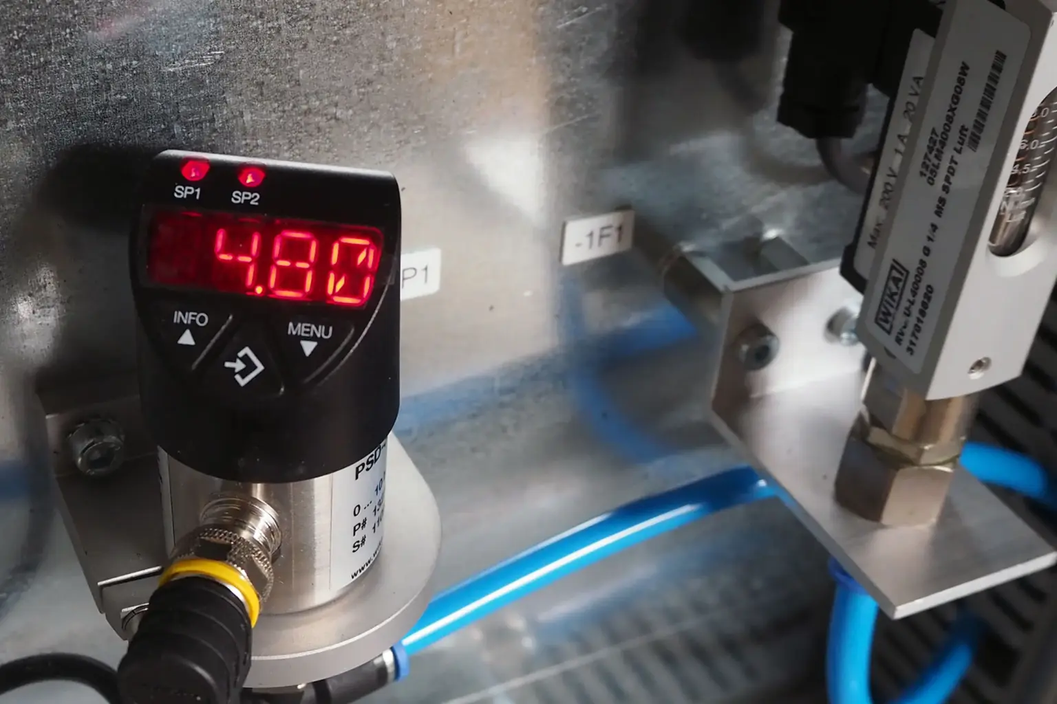 Detailbild Steuerung Luftfederung SPALECK SmartSUSPENSION