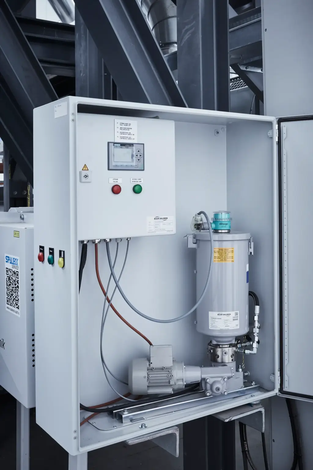 Steuereinheit der SPALECK Zentralschmiereinheit LubricationCONTROL